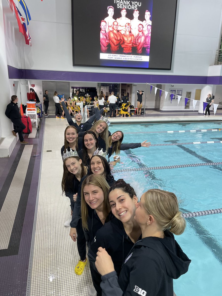 NUSwimDive's tweet photo. Your ‘Cats top #25 Minnesota 200-153 for their second win against ranked opponents in as many weeks. Next up, Big10 Championships in Ann Arbor #B1GCats https://t.co/e0Tz5icrSg