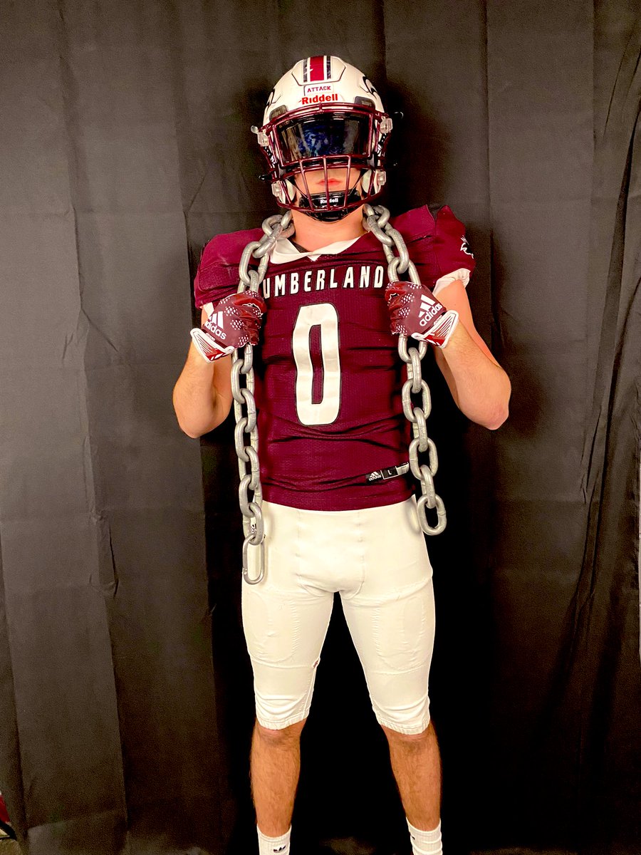 GilletteTucker's tweet photo. Blessed to receive my 3rd offer from @CumberlandFB @TimMathisCU @CoachHigginson @mikemanis70  @GraingerFtball @JerryLeeLong1 @Venomrecruiting https://t.co/I0JrgBsdhL