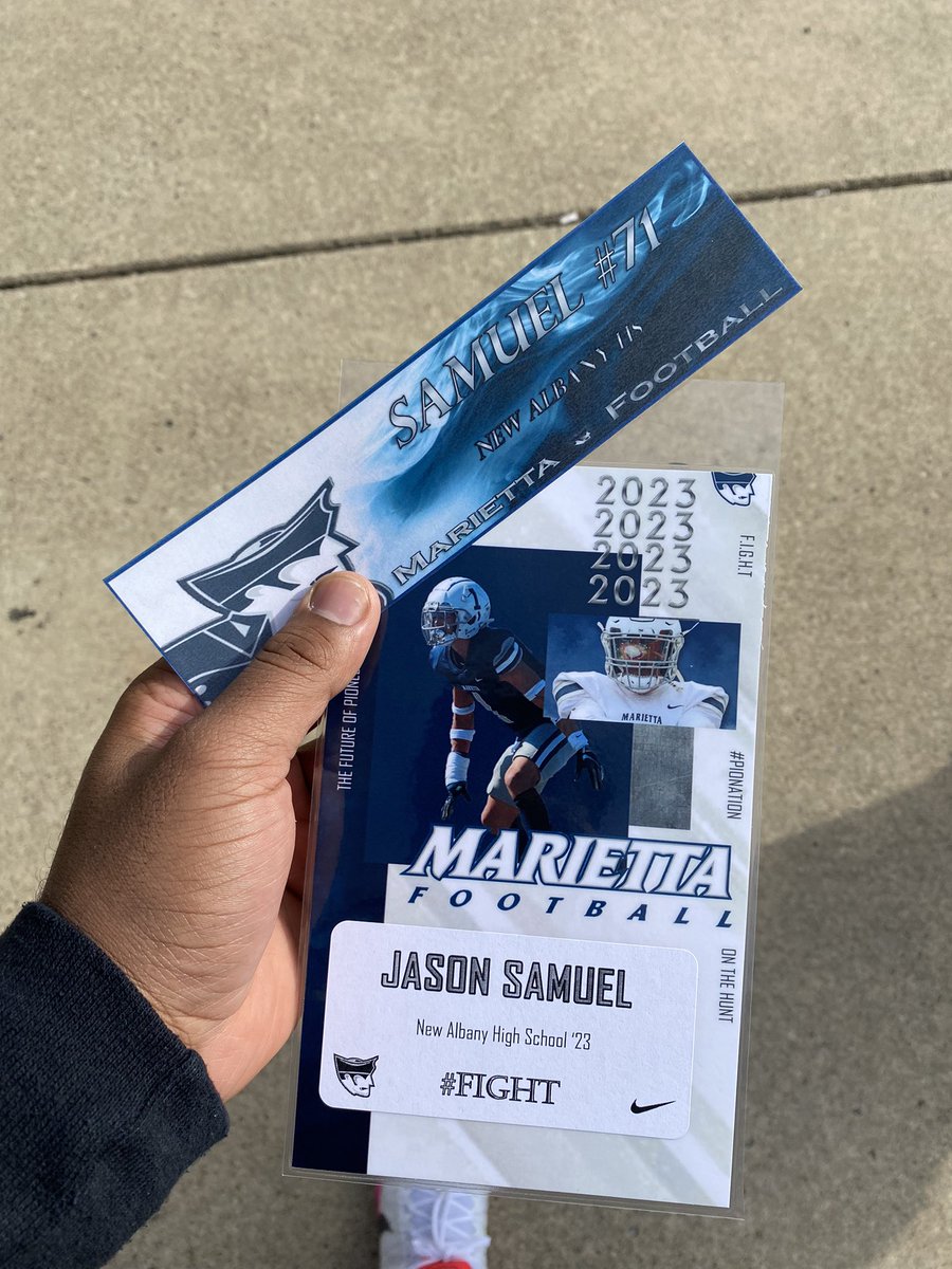 Jason (@jasons353) on Twitter photo Thank you <a href="/Marietta_FB/">Marietta College Football</a> for the opportunity to come out to visit campus and all the facilities today! Thank you to <a href="/CdRiggleman/">Caleb Riggleman</a> & all the other coaches for the time they took out of their day! It was amazing! @350by50 <a href="/SammyCoach/">Coach Samanich</a> <a href="/ScottSanford76/">Coach Sanford</a> <a href="/CoachWaddle/">Andy Waddle</a> Thank you <a href="/Marietta_FB/">Marietta College Football</a> for the opportunity to come out to visit campus and all the facilities today! Thank you to <a href="/CdRiggleman/">Caleb Riggleman</a> & all the other coaches for the time they took out of their day! It was amazing! @350by50 <a href="/SammyCoach/">Coach Samanich</a> <a href="/ScottSanford76/">Coach Sanford</a> <a href="/CoachWaddle/">Andy Waddle</a>