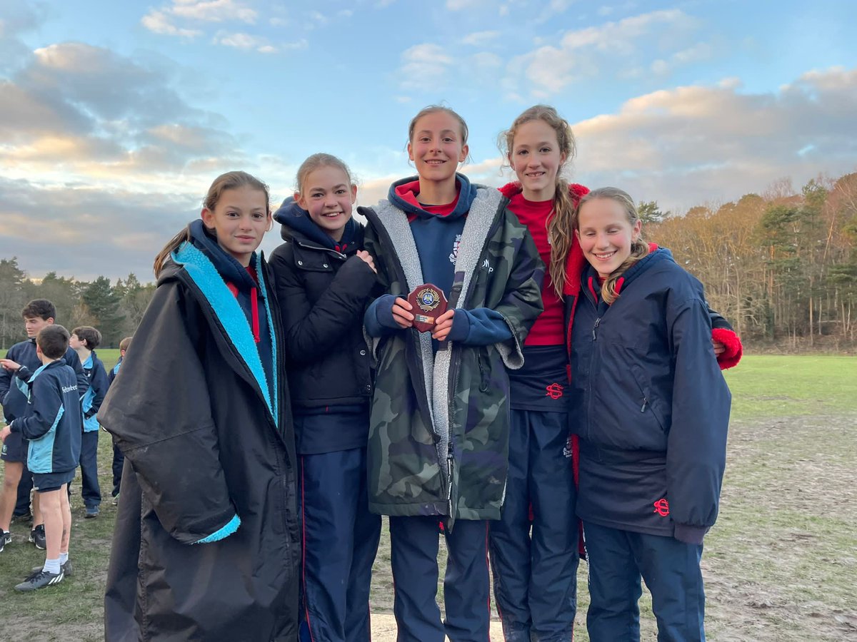 Cheam_sports's tweet photo. A super start to the cross country season. After a successful Division Competition on Monday, 34 runners headed to @EagleHouseSch on Friday. Some excellent efforts, with team victories for U11 Boys & U11,U12 & U13 girls. Well done to all the @CheamSchool runners! #TeamCheam https://t.co/4s37MXRXjB
