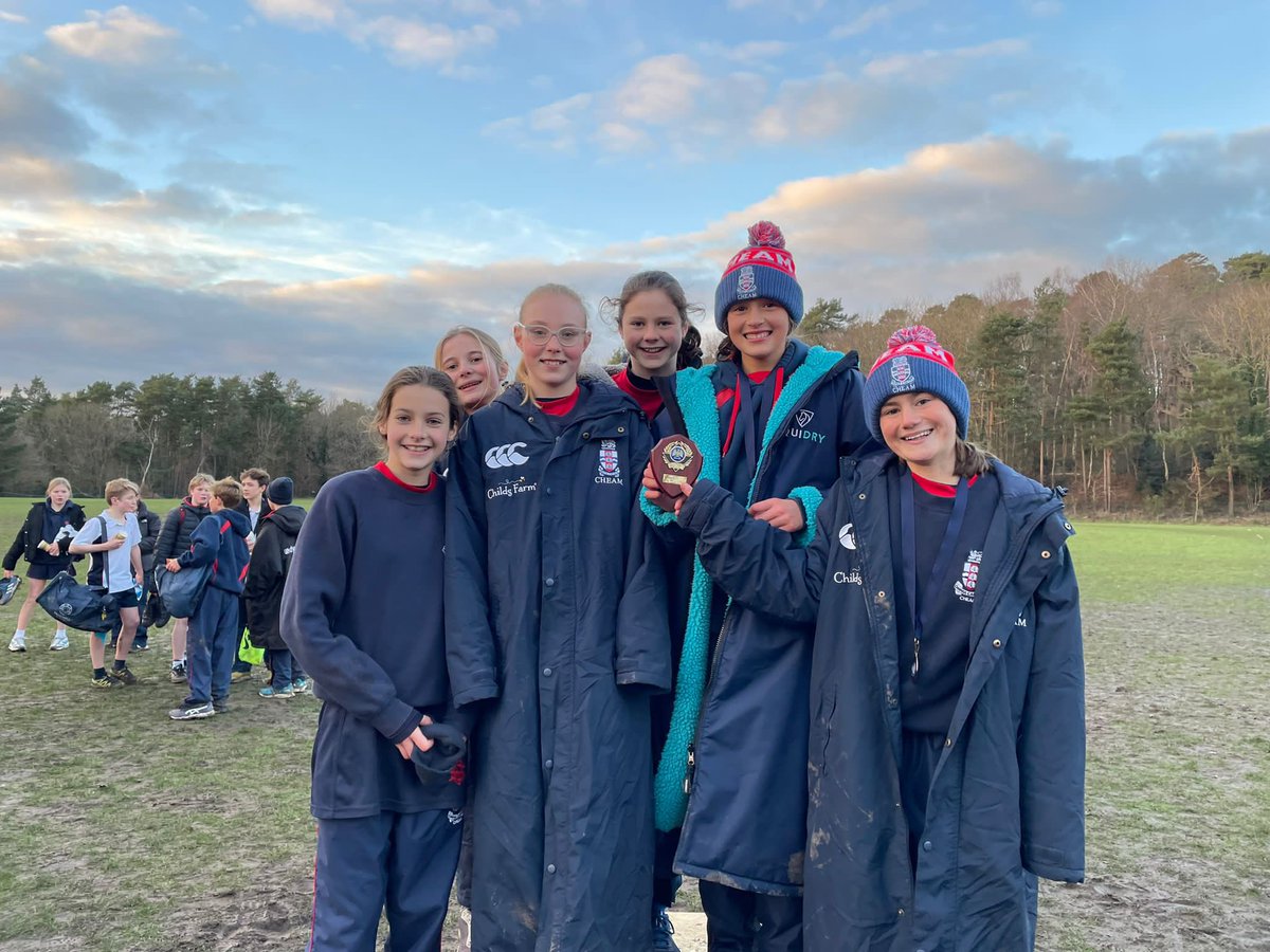 Cheam_sports's tweet photo. A super start to the cross country season. After a successful Division Competition on Monday, 34 runners headed to @EagleHouseSch on Friday. Some excellent efforts, with team victories for U11 Boys & U11,U12 & U13 girls. Well done to all the @CheamSchool runners! #TeamCheam https://t.co/4s37MXRXjB