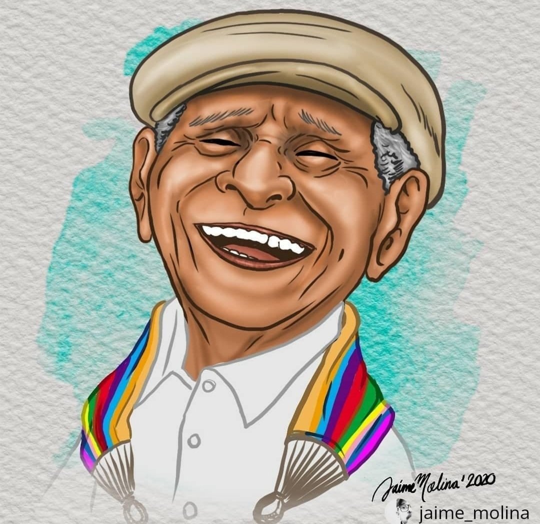 EAUKike's tweet photo. #elpintor Yo pinté la hamaca grande con magníficos colores 🎶🎵 y dibujé la nostalgia haciendo el viejo Miguel 🎶🎵 #AdolfoPacheco https://t.co/5nWfd1Hecr