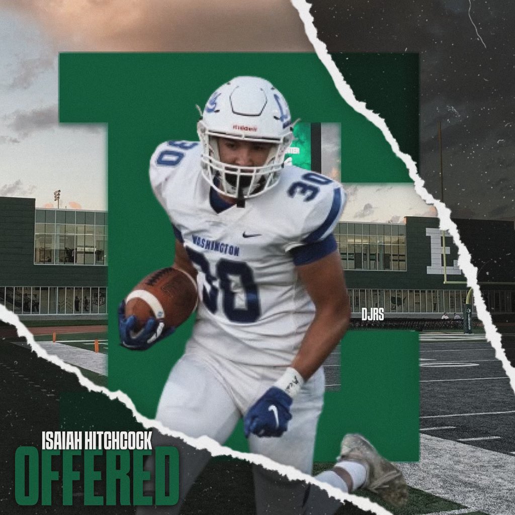 Blessed to have earned another D1 offer from Eastern Michigan University after speaking with <a href="/Coach_Creighton/">Chris Creighton</a> ! Thank you <a href="/DJRSwework/">Darren Junior Recruiting Source LLC.</a> for your continuous efforts. 🙏🏽 
<a href="/bondedits15/">Bond Edits</a> <a href="/CSturg44/">DJRSturg</a> <a href="/t_demint/">Tyler Demint</a> <a href="/AllenTrieu/">Allen Trieu</a> <a href="/JaredLuginbill/">Jared Luginbill</a> <a href="/Birm/">Jeremy Birmingham</a>