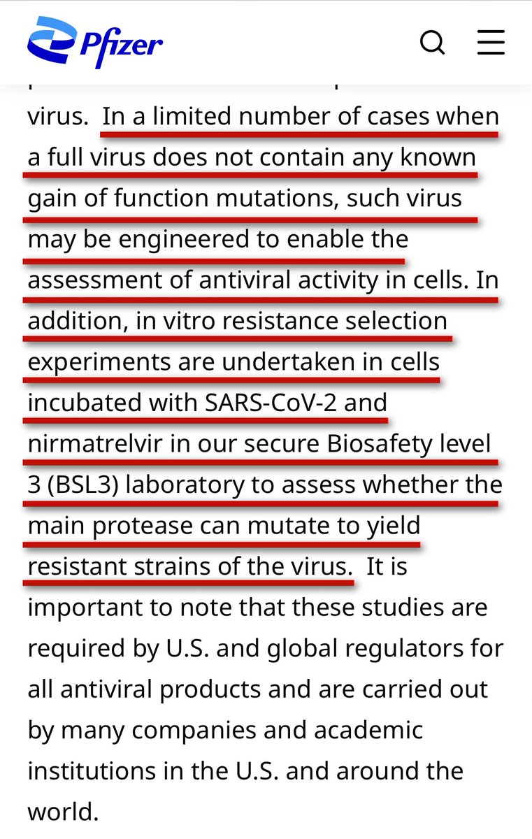 Pfizer is so scared of <a href="/Project_Veritas/">Project Veritas</a> they couldn’t even respond directly to us or say our name. 

$245B+ Pharmaceutical Giant scared of $20M per year Project Veritas. 

KEEP SUPPORT THEIR WORK BY  DONATION