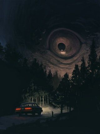 Sentinelcreativ's tweet photo. The Watcher by Kurt Higgins https://t.co/pvOSl8o6rV
