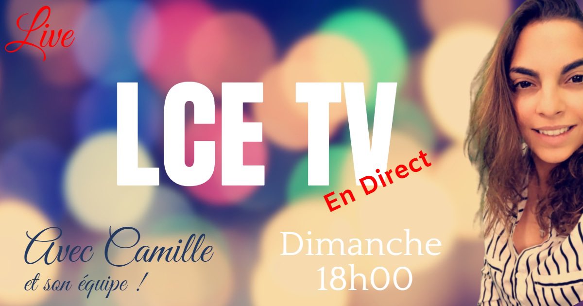 LceTv's tweet photo. En direct Dimanche 18h ! #webtv #lcetv #medias #sud #commerce #artisan #talent #association https://t.co/sznwpgUe1K