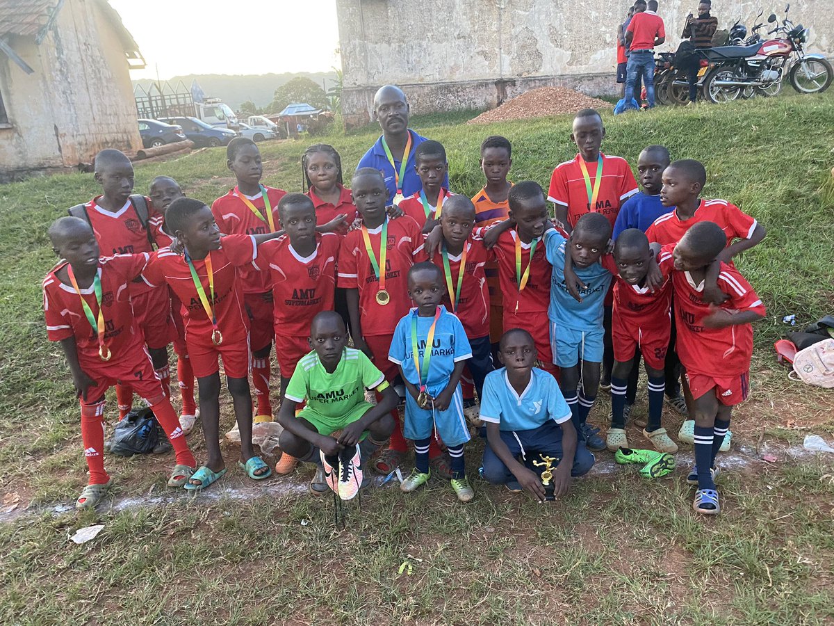 Supporting young dreams closing up Nkeera football Academy for next term