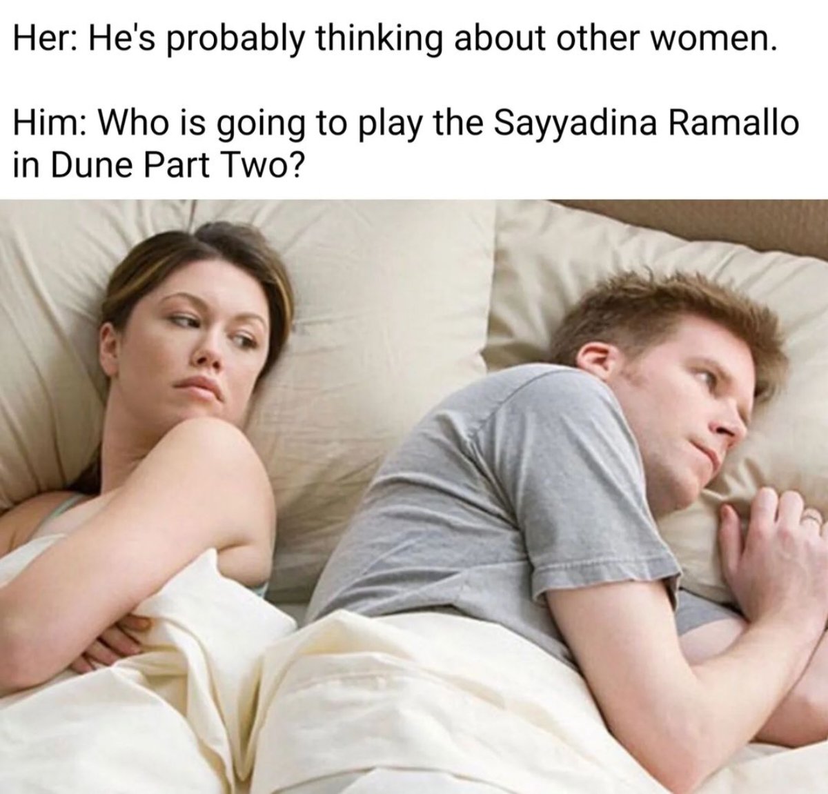 Pretty much all I think about these days.
Have a nice weekend even if anybody has to work!
Source: dank_herbert on Ig.
#dune #duneparttwo