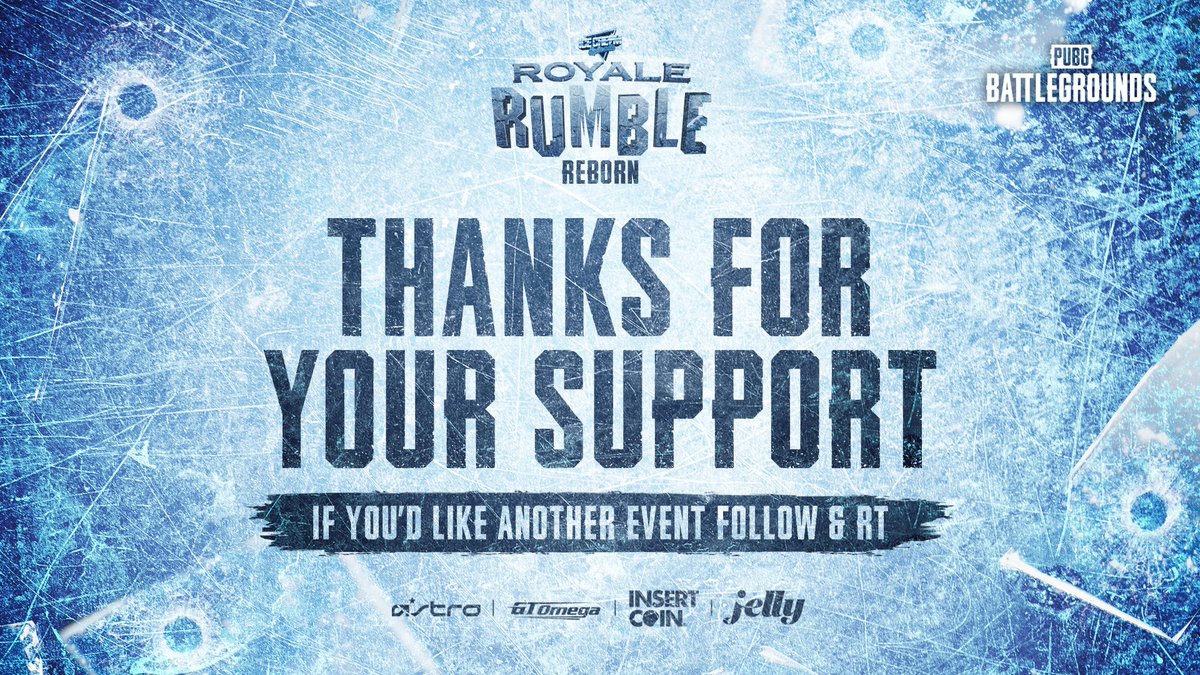 IceCreamUploads's tweet image. A huge thanks to EVERYONE who watched the #PUBGRRR stream - we hope you enjoyed the show as much as we did!

Want more PUBG events like it? Let @PUBG_EU know by following them (and us) and giving this a RETWEET! Let's see if we can make it happen. 😎