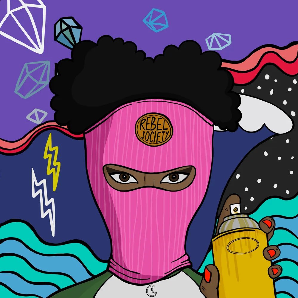 Hello Rebels!❤️‍🔥 We would love to follow more female artists in this NFT space. Please share them with us in the comments🔥
#WomenInNFTs #rebelsocietynft #rebelsociety #nft