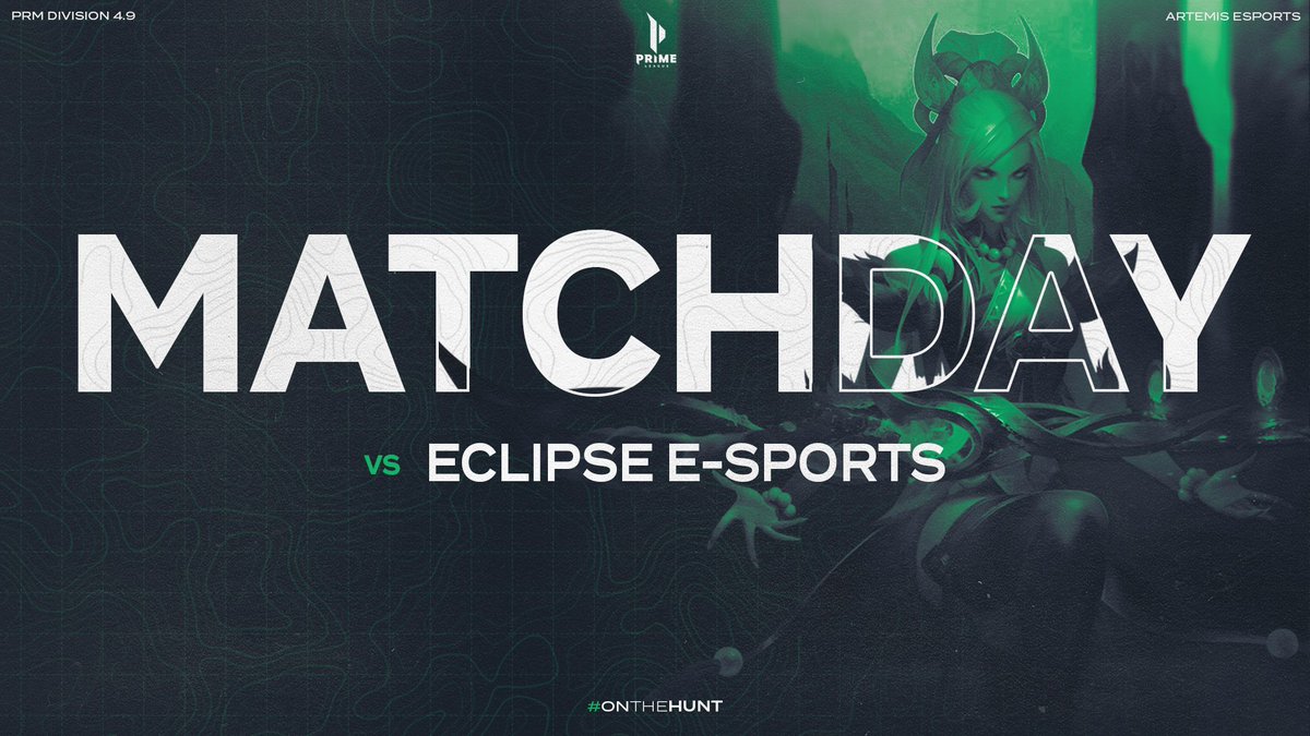 artmsgg's tweet photo. 【 #MATCHDAY 】

Heute Abend starten wir in PRM Division 4.9 mit unserem Auftaktsspiel gegen @ECLIPSE_ESP0RTS und freuen uns auf ein hoffentlich spannendes Match. GLHF!💚🎉

⏰19:00 CET
🎙️ @bigmanvia &amp; #Gumdro
🎥@GlentexLoL

➜ https://t.co/UH6iaEf8EE https://t.co/v1CD7sIVmR