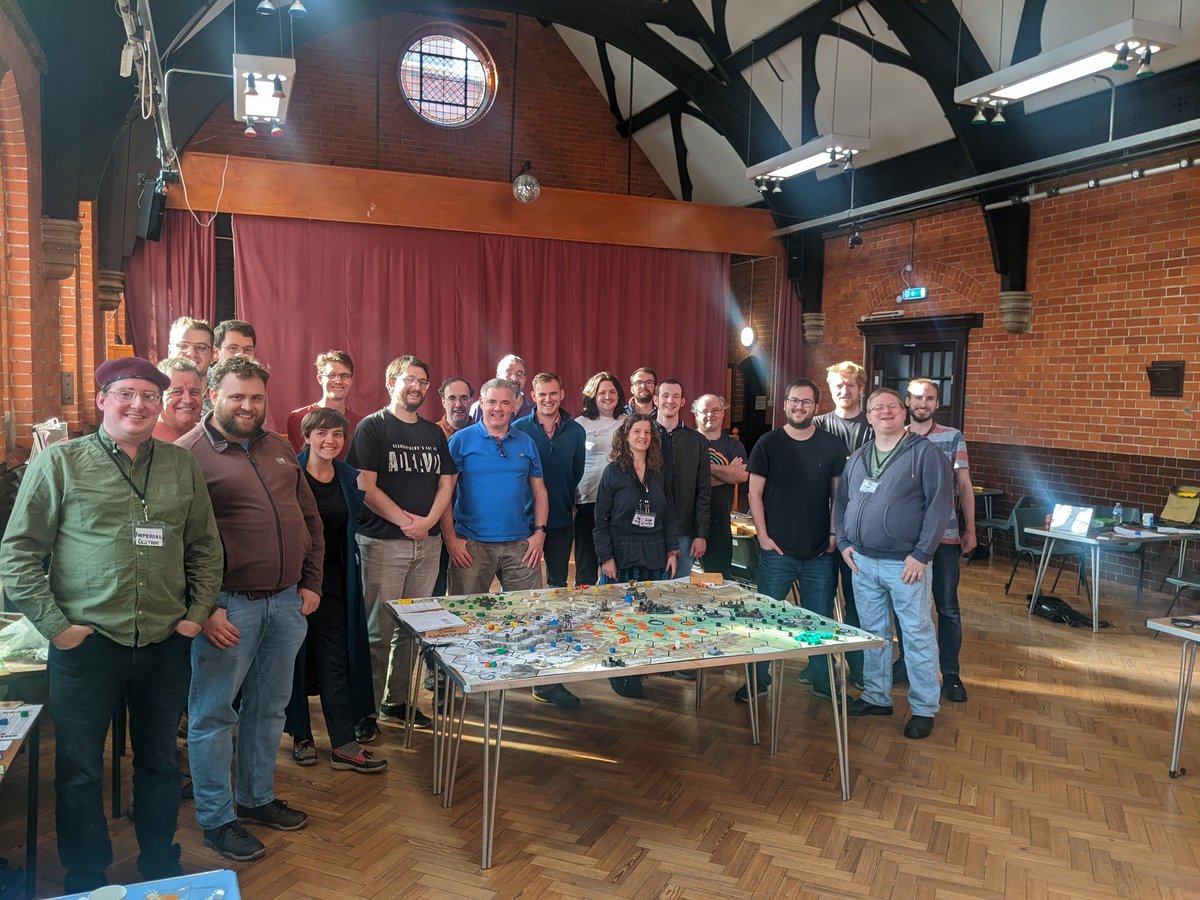 swmegagames's tweet photo. Relics of the Fall, the post-apocalyptic #megagame of negotiation, empires and nomadic mech warriors, is coming to #Bristol on April 1st! https://t.co/LvyDfBIKXN https://t.co/36Ky6gtMbn
