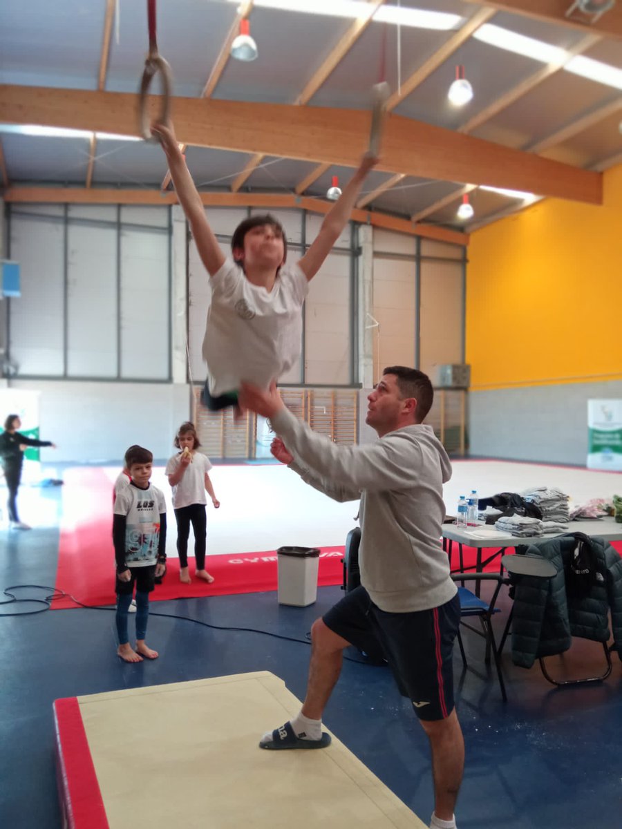 fmolinaalen's tweet photo. Gran jornada de tecnificación de la @GimnasiaFdex con @DXTextremadura . Gracias a la @RFEGimnasia y su técnico @IsaacBotella acompañado por los gimnastas @sergiogym4 y Daniel Carrión. https://t.co/nTDughXs5d