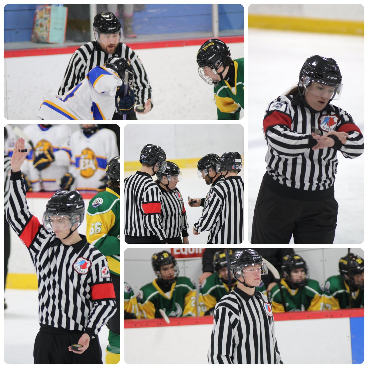 ShawnQuinlan's tweet photo. Busy weekend for the women and men of @FMHOAofficials assigned to the @NBIAA_ASINB Tournament in Fredericton https://t.co/5iiDHgrkSM