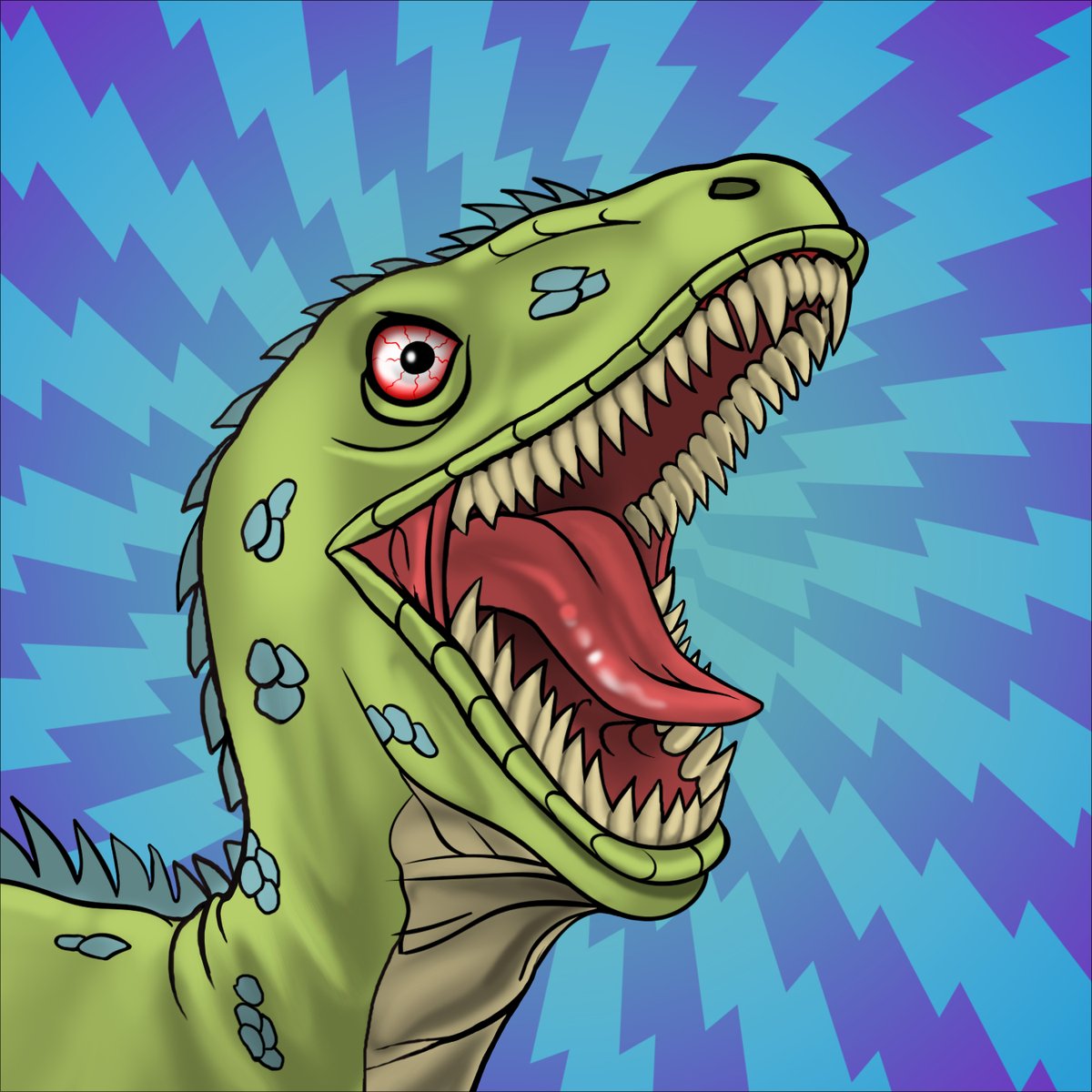 This is a Dragosaur. There are going to be some of these guys available in the upcoming mission. 

Dragosaurs have their very own utility that will be announced very soon after the mission.

You are going to want a Dragosaur!!!! 🤣🧟‍♂️