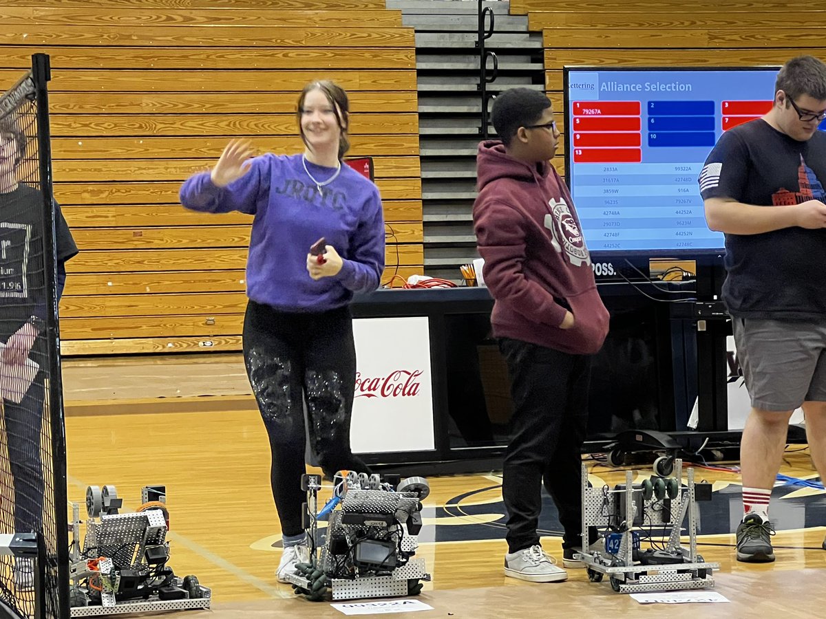 Nevermind Chigoba (@chigoblazer) on Twitter photo Trailblazers Robotics Club Team A placing 10th in the elimination round! <a href="/DrBrendaMack/">DrMack</a> <a href="/rvhs/">Ridge View High School: A Med Pro Magnet</a> <a href="/RichlandTwo/">Richland School District Two</a> <a href="/TeahSmith07/">Teah Smith</a> Now for the playoffs! Go Blazers!! Trailblazers Robotics Club Team A placing 10th in the elimination round! <a href="/DrBrendaMack/">DrMack</a> <a href="/rvhs/">Ridge View High School: A Med Pro Magnet</a> <a href="/RichlandTwo/">Richland School District Two</a> <a href="/TeahSmith07/">Teah Smith</a> Now for the playoffs! Go Blazers!!