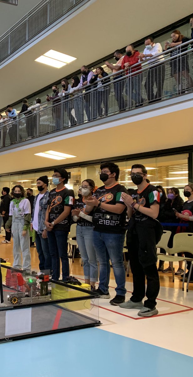 Lmarceo's tweet photo. @FRCTeams @TecdeMonterrey @FRCNautilus4010 FIRST Robotics Competition 2023 hosted by Tec de Monterrey Mexico City! Incredible to see so many inspiring students building their futures! Great opportunity for tech companies to sponsor the next generation of engineers! https://t.co/EV7pe0CjIk
