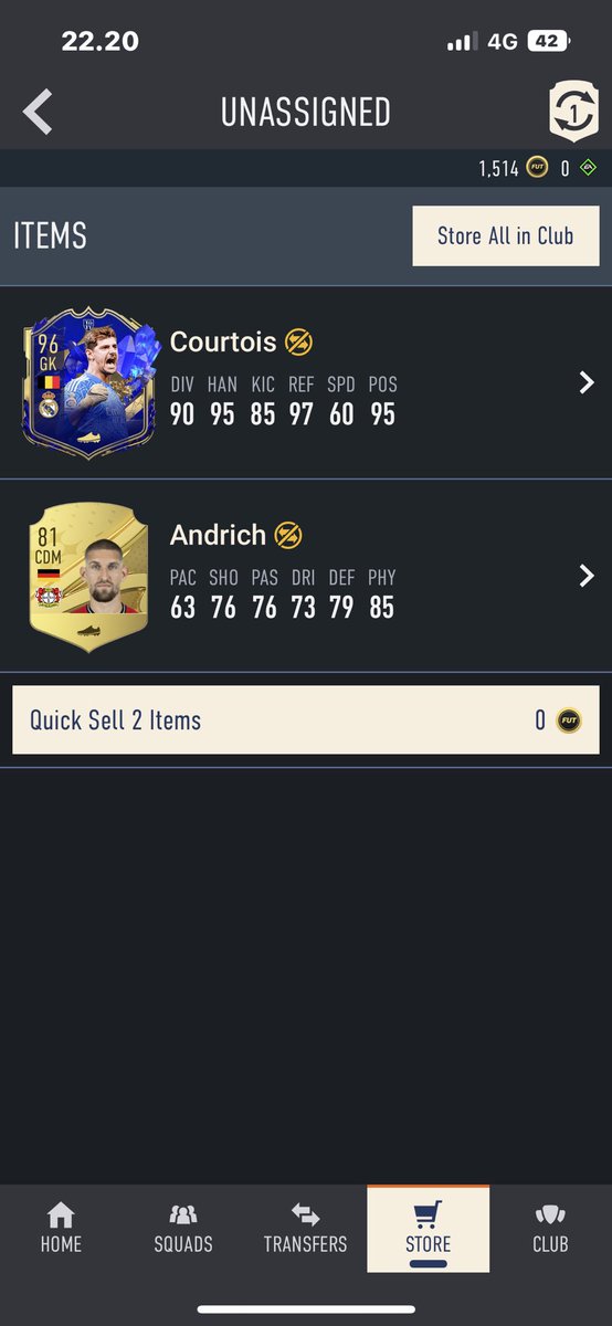 JungledHd's tweet photo. @FUT23News 81+ upgrade https://t.co/3FSRXhF22j