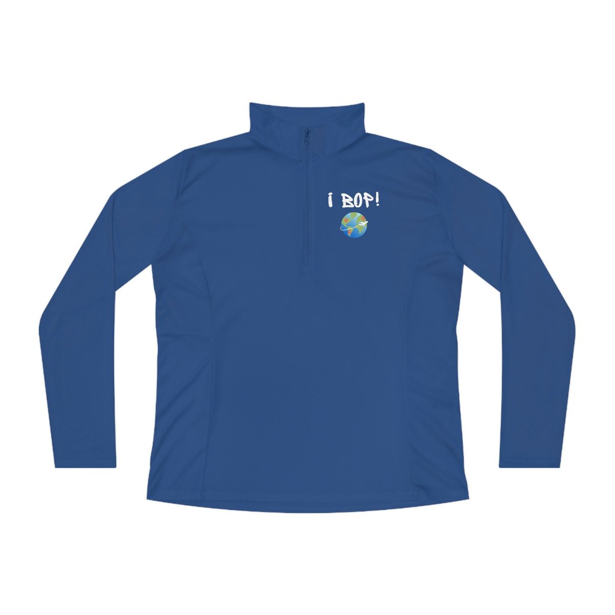 RuizArtistry's tweet photo. Excited to share the latest addition to my #etsy shop: i Bop! | Travel | Bopping | Bopping Around | Ladies Quarter-Zip Pullover https://t.co/ZcdKgpiWEh #athletic #quarterzip #ibop #bopping #workout #travel #polyester #travelartistrybyvr https://t.co/1ggDj6KNgV