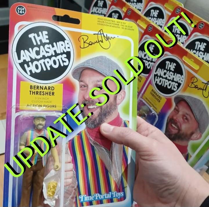 PortalToys's tweet photo. UPDATE: SOLD OUT! @BernardThresher @thehotpots #Timeportaltoys https://t.co/OSA18X1LEU