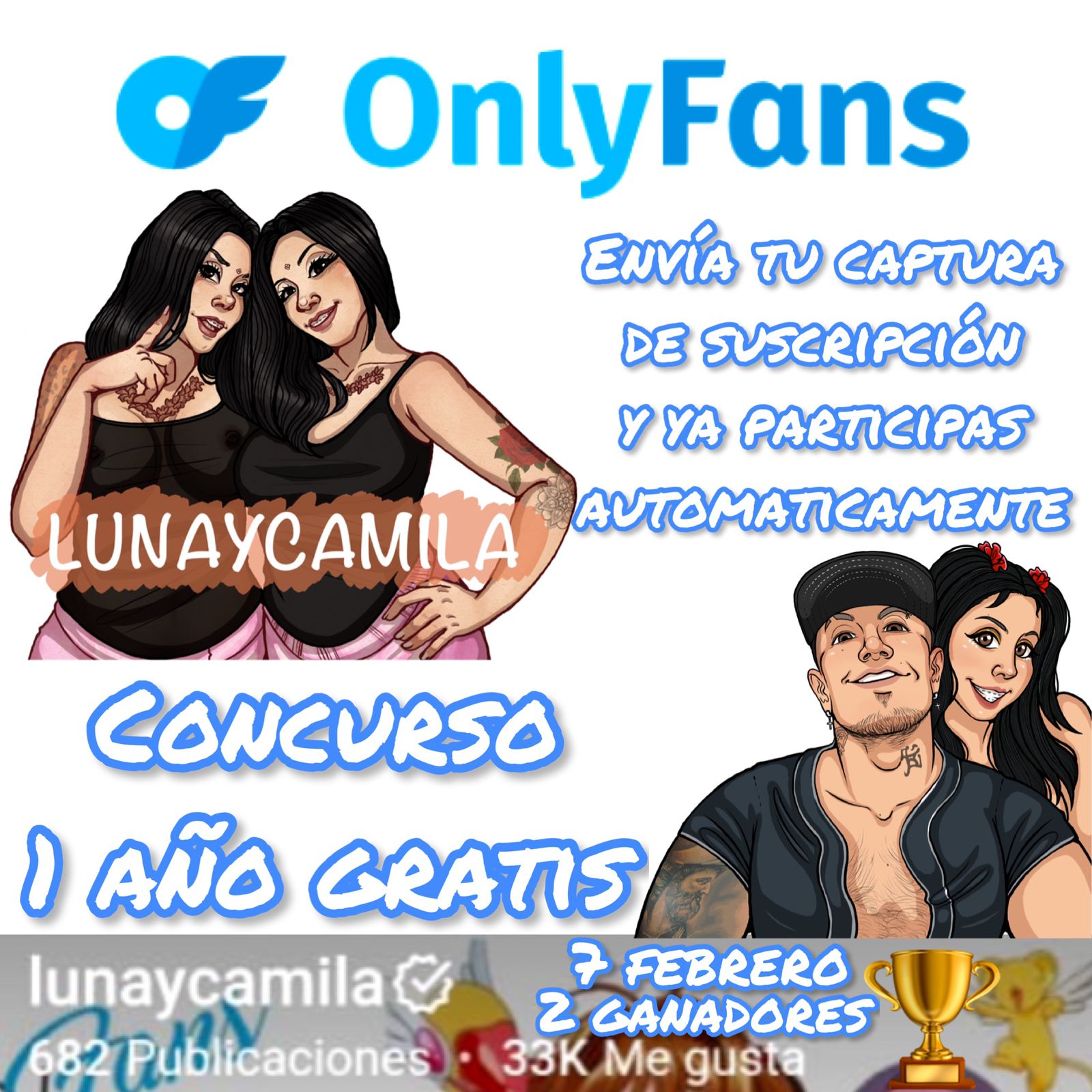 lunaycamila on Twitter: "Bebés buenos días 🌙 #nuevo #concurso #onlyfans