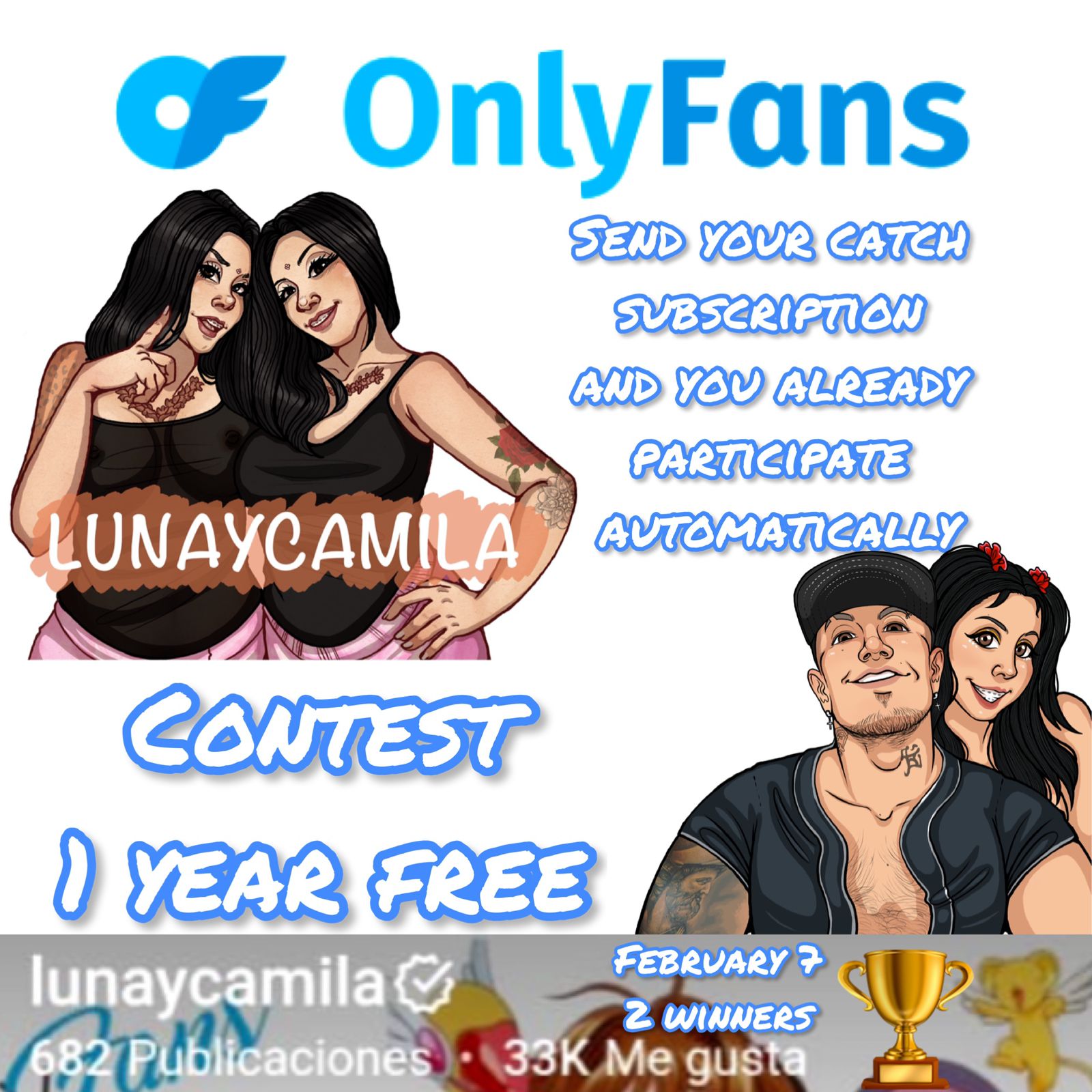 TW Pornstars - Lunaycamila. Twitter. Babies good morning 🌙 #new #contest #onlyfans Send your. 8:
