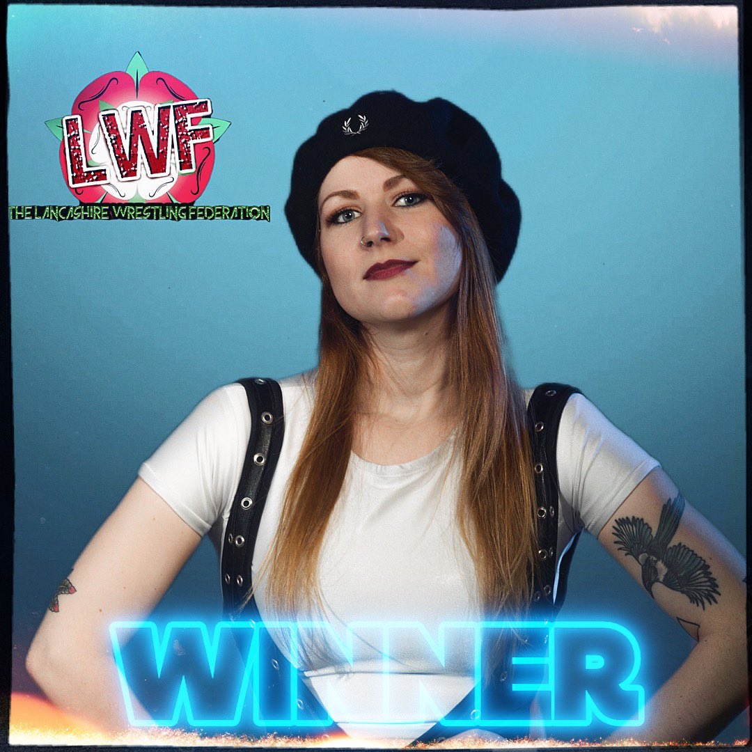 Your winner! A returning Kelly Van Ness! What’s next for the Van Ness Express? 🚂🏁

Match: LILY WINTER @clairelilybyrne Vs KELLY VAN NESS <a href="/KellyVanNess_/">Kelly Van Ness</a> 
LWF Super Hesketh Show - January 28 2023