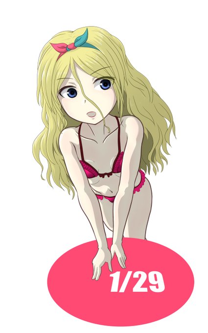 「bikini blonde hair」 illustration images(Latest)