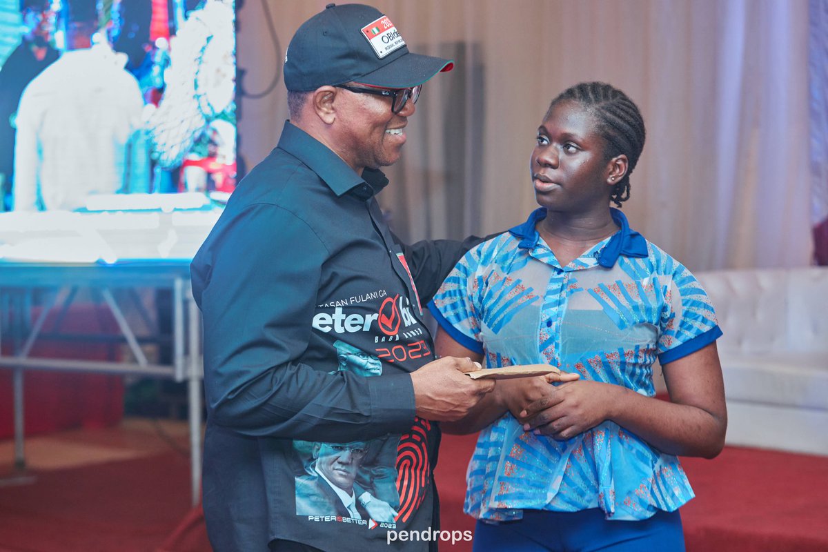 EstherUmoh10's tweet photo. Peter Obi at the just concluded Business Summit in Port Harcourt. https://t.co/77yV4I2IlM