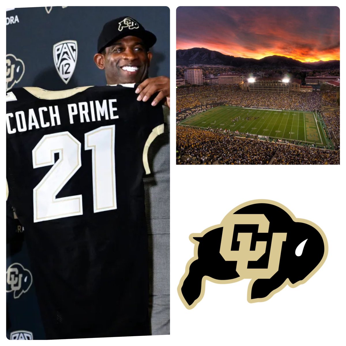 After talking with @CoachHartCU I am blessed to be re-offered by the University of Colorado Boulder! @DeionSanders @CUFBRecruit