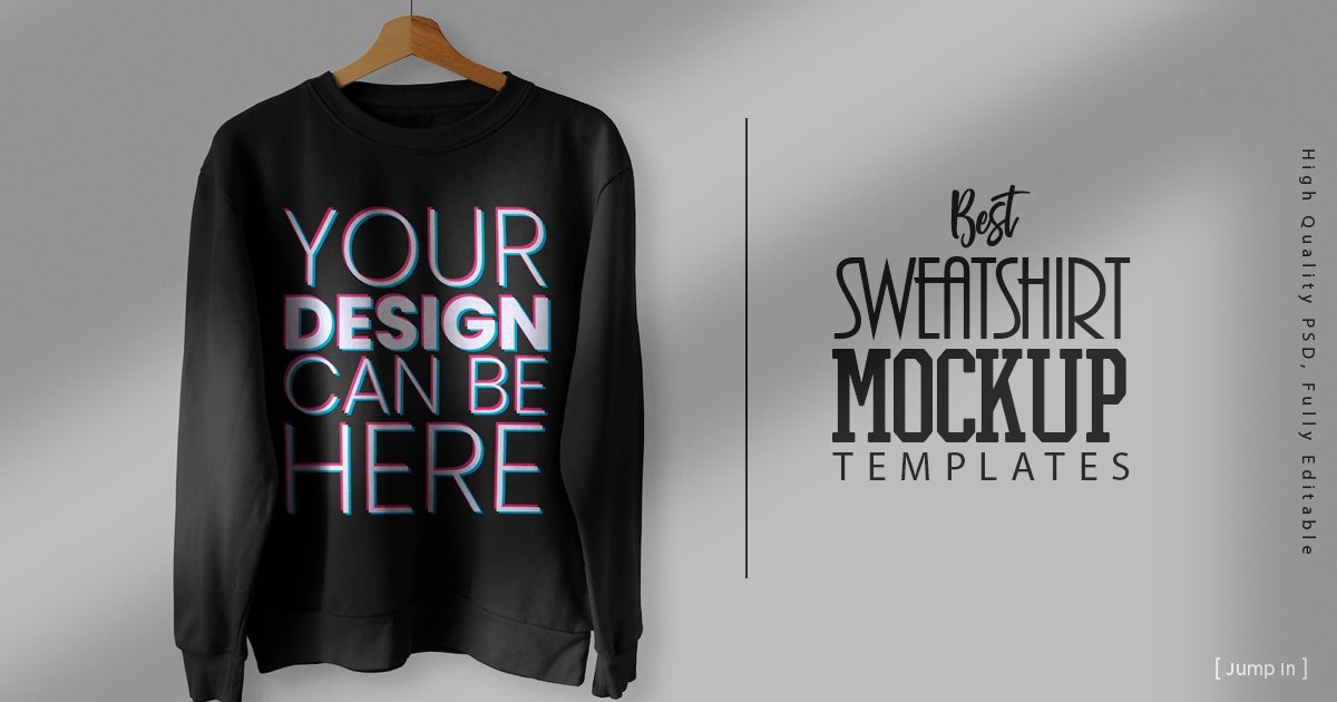 graphicdesignju's tweet image. Best Sweatshirt Mockup Templates
Download: bit.ly/3RmcRMf

#sweatshirtmockups
#mockuptemplates
#photoshopmockup
#freepsdmockup
#tshirtmockup