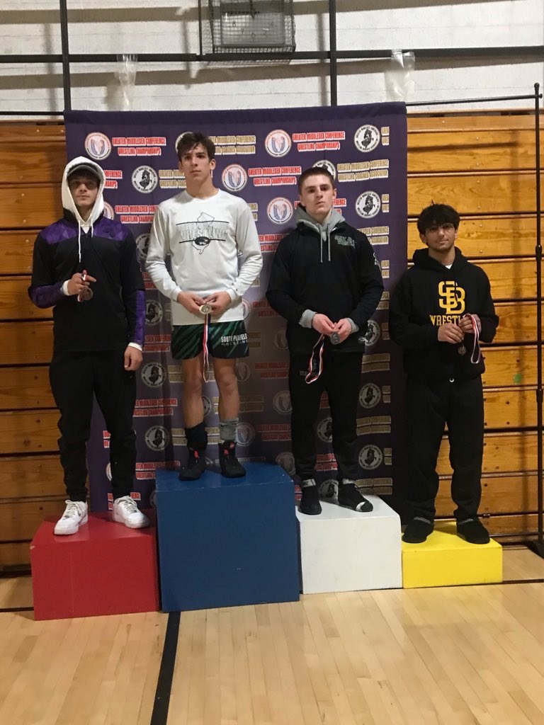 Mustafa Oudeh 144 of South Brunswick placed fourth GMC