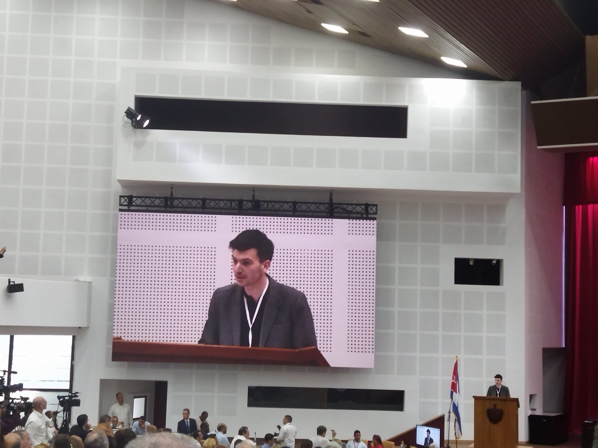 🗣️ Aritz Rodríguez Galán
Declaración Final en nombre de las juventudes Unidas en el Forum Juvenil Con Todos y para el Bien de Todos!. 

<a href="/UJCdeCuba/">UJC de Cuba</a> <a href="/FeuCuba/">FEU de Cuba</a> <a href="/wfdy1945fmjd/">WFDY-FMJD</a>