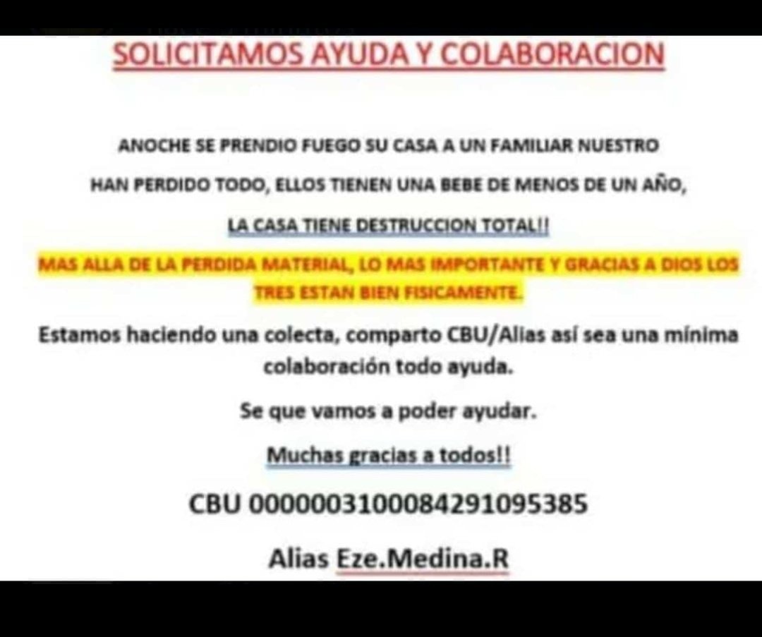 JuanTesuri_'s tweet photo. RT porfa...
Todo el que pueda ayudar 🙏🙏
¡Gracias! https://t.co/fAcJMVbhFv