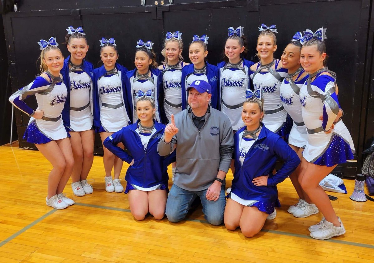 O_C_Cheer's tweet photo. The Comets are STATE BOUND! ☄️ OCC will see you on Friday in Bloomington 💜🤍 https://t.co/3h1BTtnL1N