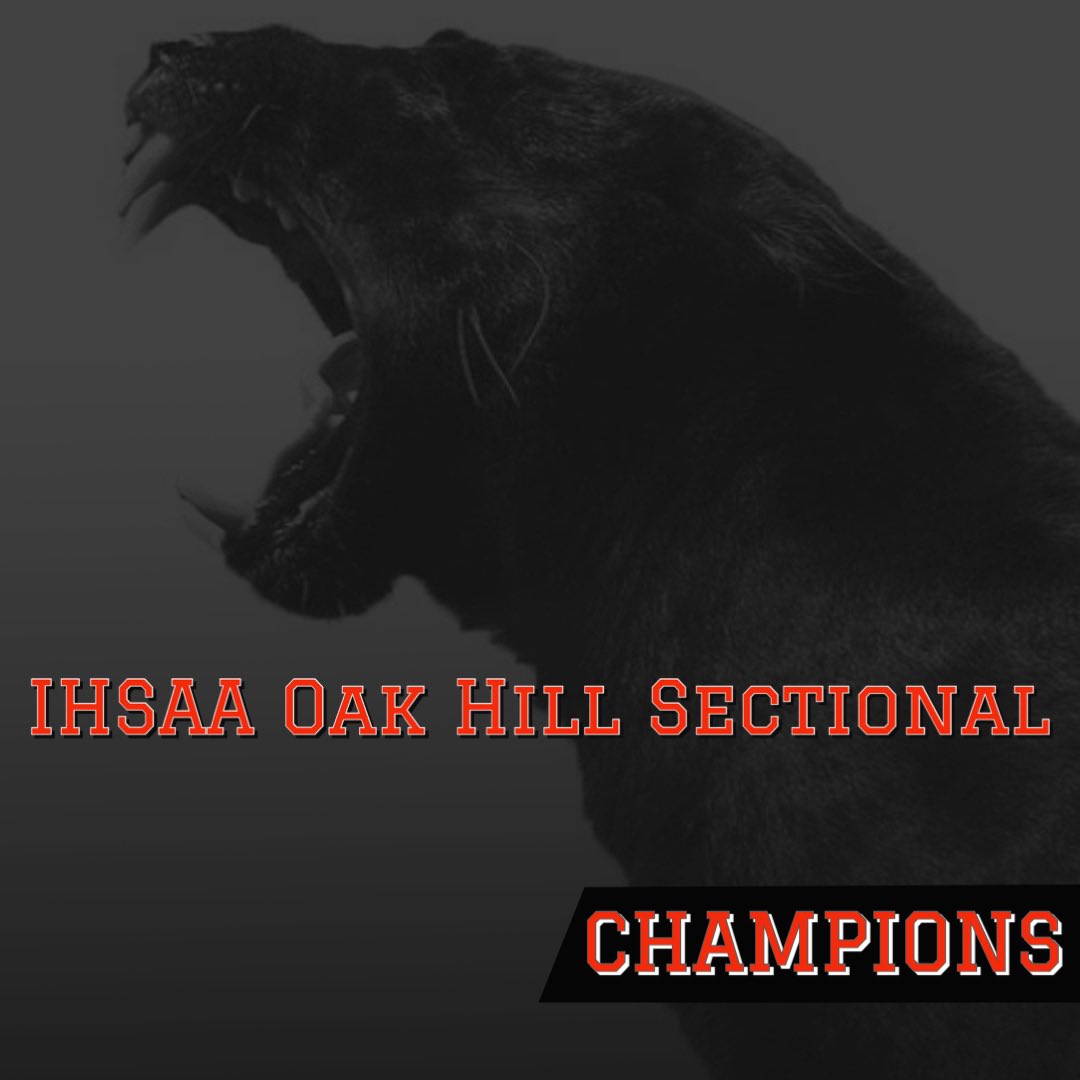 Western Panthers. 
Sectional Champions. #W