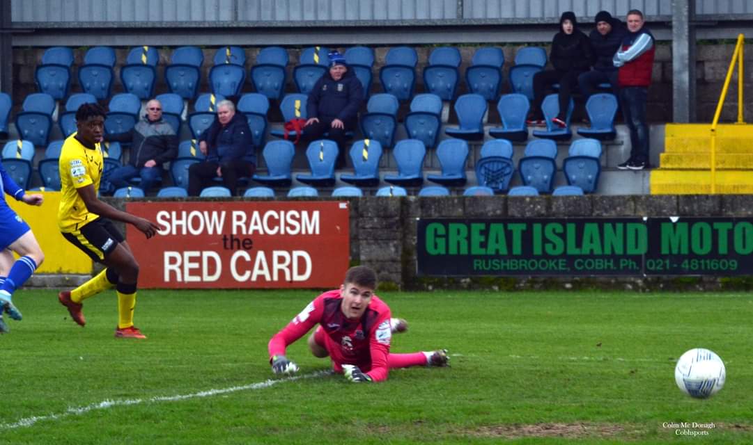 cobhsports's tweet photo. Some impressive stops from @RyanDelaney51 today 👏👏 https://t.co/ml2xQLlLkd