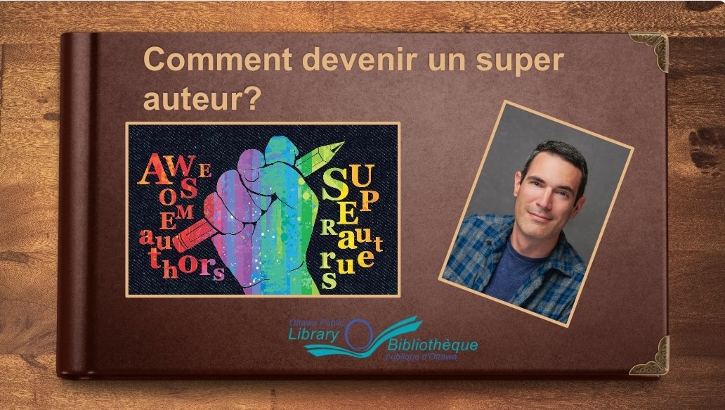 Je me suis amusé à animer deux ateliers avec des jeunes auteures en herbe. 😃

#viedauteur 

<a href="/opl_bpo/">OttPubLib/BibPubOtt</a>