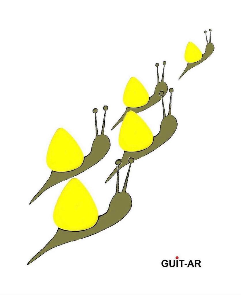 guitarbyPonte's tweet image. Yellow Saturday
The long trip by Juan Ponte

#guitarpicks #plectrums #snail

#creative #art #artist  #contemporaryart  #popsurrealism #sketch #illustration #digitalart #drawing #cartoon  #popart #artist  #instaart #modernart #guitar #guitardrawing  #guit… instagr.am/p/Cn-QZ4hL4VL/