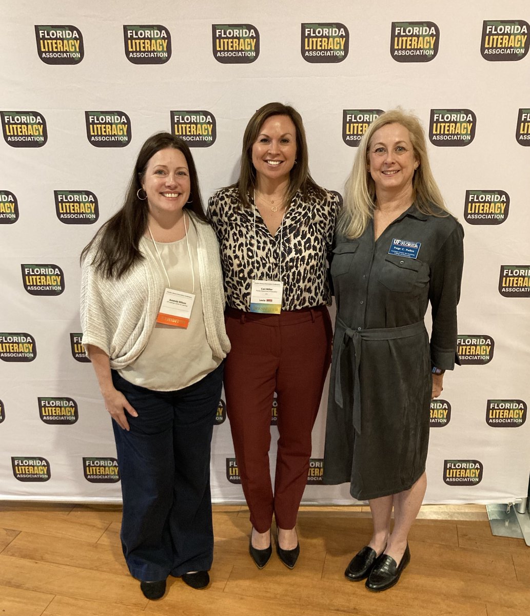 LastingerCenter's tweet photo. @pcpullen, #LastingerCenter Literacy Content Manager Amanda Wilson and @Cari4Literacy are looking forward to the first day of courses for the #FlamingoLiteracy Micro-Credentials on Monday! Created in partnership with @FDOE and @FLEarlyLearning: https://t.co/8SyYyl2vlh

#FLAshines https://t.co/YFQfiB6znw