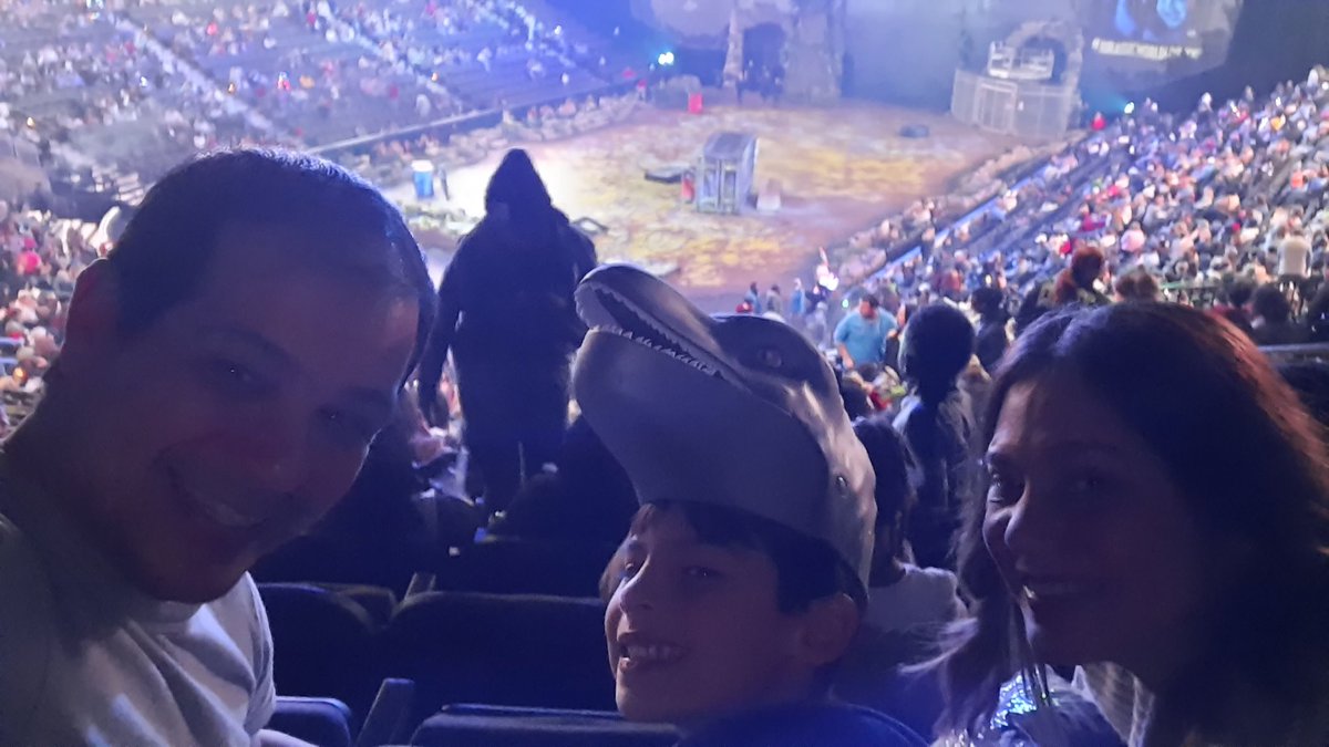 silvinodiber's tweet photo. #JurassicWorldLiveTour https://t.co/j1Ey7YupCY