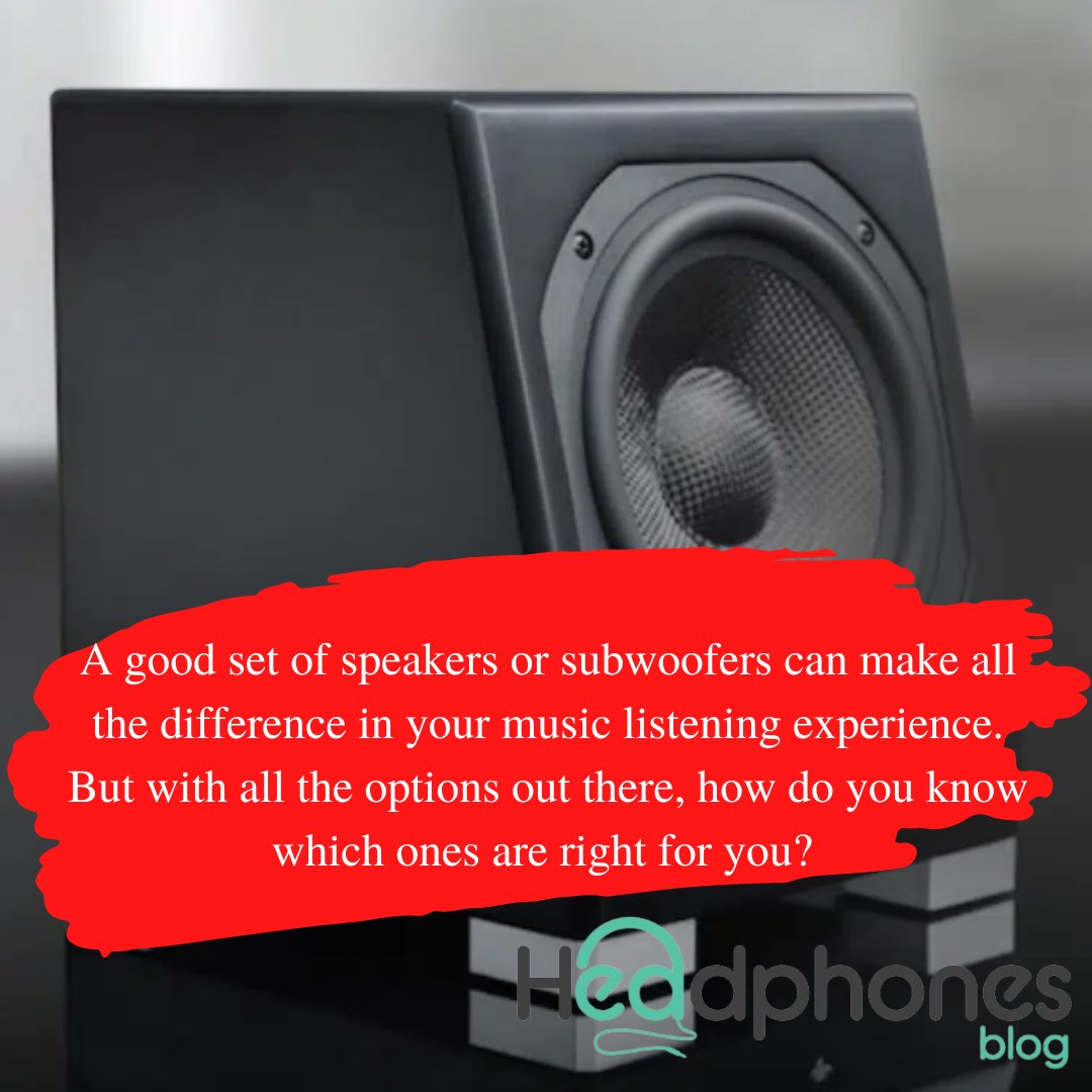 Our reviews and guides will help you make the best. Check out Headphones Blog best speakers, subwoofers reviews and purchasing guides. 

headphonesblog.com/speakers/

#speakers #speakersystem #speakerstereo #speakersystems #speakersforvinyl #budgetspeakers #stereospeakers