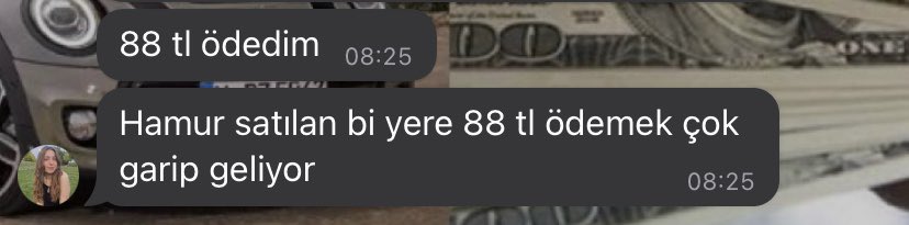 Arkadasım ise giderken börek almak istemis