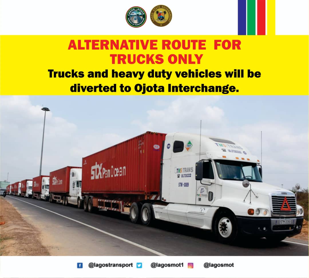 followlasg's tweet photo. Public Announcement
'Traffic Diversion'

@jidesanwoolu @drobafemihamzat @lagosMOT1 @gbenga_omo @dr_oladeinde @gboyegaakosile @hmokunola_ @fjaji @Mr_JAGs @followlastma 
#LASG 
#ForAGreaterLagos https://t.co/VN09Cfraio