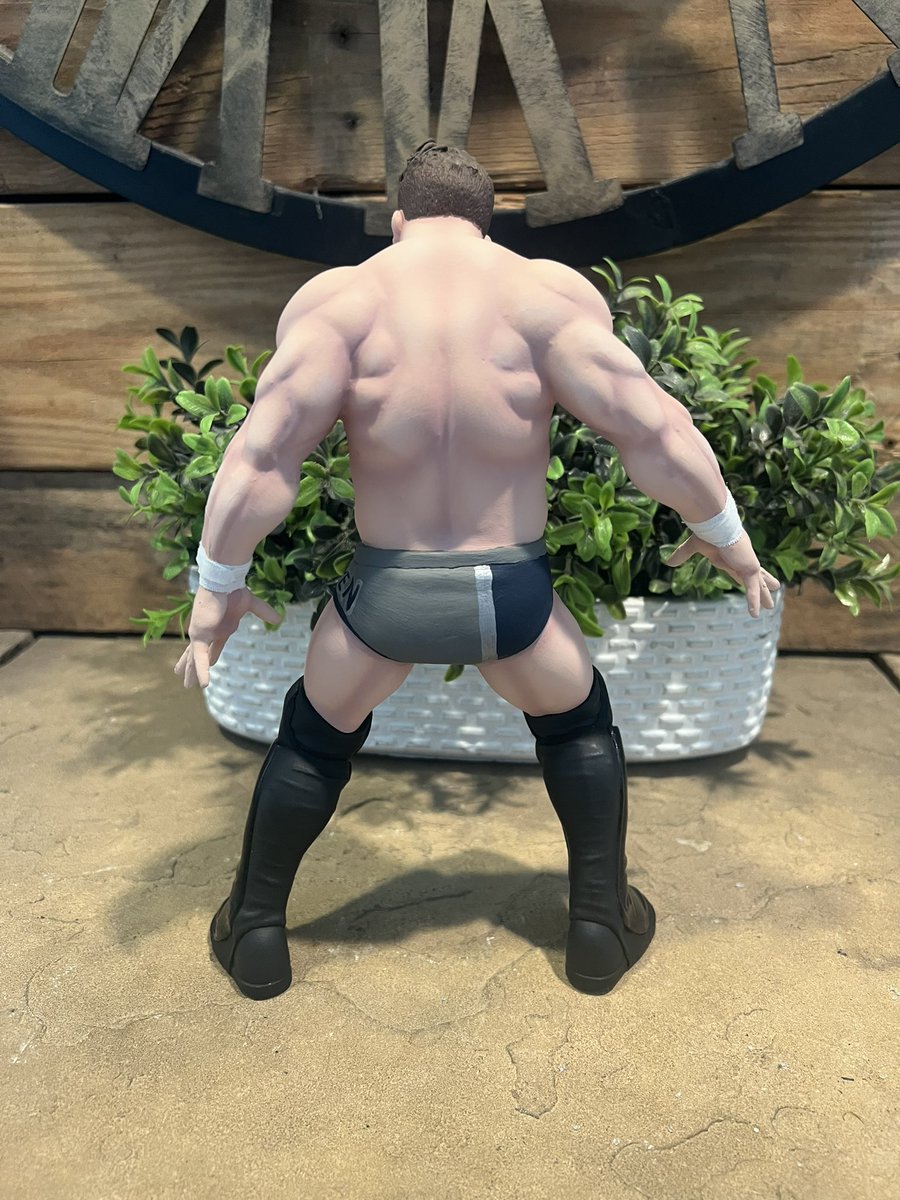 Screamingbulls1's tweet photo. I was @GCWrestling_ the other day and as always really enjoyed watching @Tony_Deppen. What an asshole in the very best way!  Anyhow I was inspired to make this! #gcwtalk #gamechangerwrestling #RoyalRumble #WWERoyalRumble2023 #WWERoyalRumble #wrestling #WrestlingCommunity #sculpt https://t.co/V4GI1WpjBr