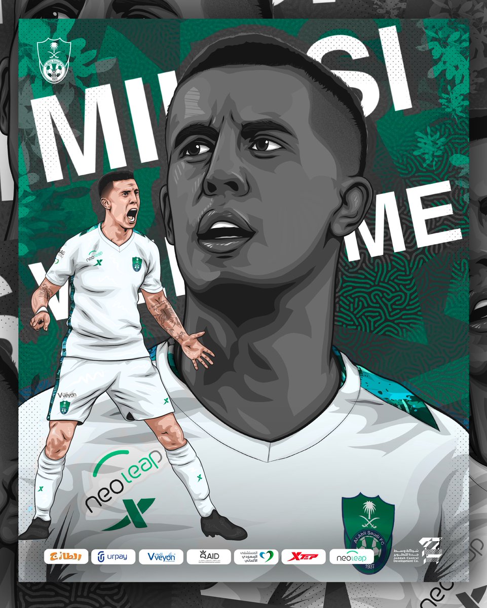 ALAHLI_FC's tweet photo. أنهت إدارة النادي #الأهلي إجراءات التعاقد مع لاعب الوسط الأوروغوياني #نيكولاس_ميليسي، لتدعيم صفوف الفريق الكروي الأول 💚✍️ https://t.co/MtXyu0x4ys