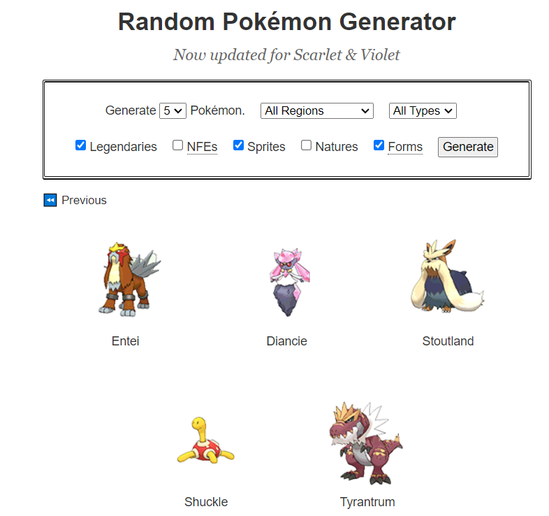 Breeding_Mons's tweet photo. @themastererper Entei is genderless (your choice)
Diancie is genderless (your choice)
Stoutland is male
Shuckle is female
Tyrantrum is male

Do you wish to accept any? https://t.co/c0lylIHQm5