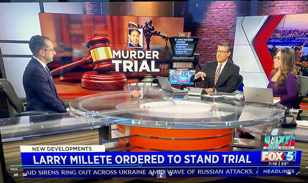 David P. Shapiro, Esq. (@dpshapiro) on Twitter photo Enjoyed being invited back Thurs. morning for another in-studio appearance on <a href="/fox5sandiego/">FOX 5 San Diego</a> w/ <a href="/RaoulMartinezTV/">Raoul Martinez</a> & <a href="/shallyzomorodi/">ShallyZomorodi</a> to recap the 2-week Prelim. Hearing of #LarryMillete involving the disappearance of #MayaMillete.
#LOODPS ⚜ #themoreyouknow 💡 #inthenews 📺 Enjoyed being invited back Thurs. morning for another in-studio appearance on <a href="/fox5sandiego/">FOX 5 San Diego</a> w/ <a href="/RaoulMartinezTV/">Raoul Martinez</a> & <a href="/shallyzomorodi/">ShallyZomorodi</a> to recap the 2-week Prelim. Hearing of #LarryMillete involving the disappearance of #MayaMillete.
#LOODPS ⚜ #themoreyouknow 💡 #inthenews 📺