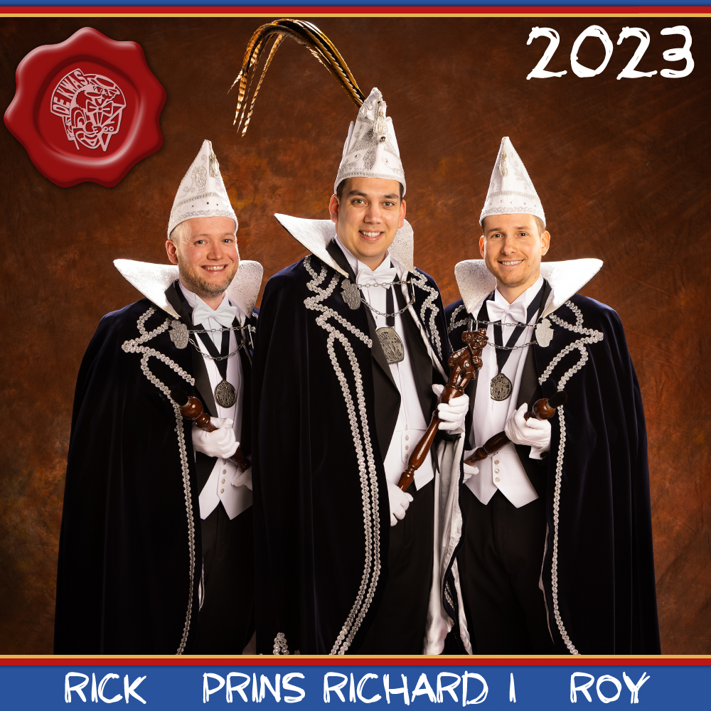 Dao is se dan, dao is se dan!
 
Op 't Pallesaotebal zien zoeëjuus door Vors Kwastius Prins Richard I met zien kwante adjudante Rick en Roy oetgerope. Nao anderhalf jaor van zwiege meuge zeej ’t noow dan intelik van de dake schrieve en same met óg ‘n geweldig vastelaovesfees viere