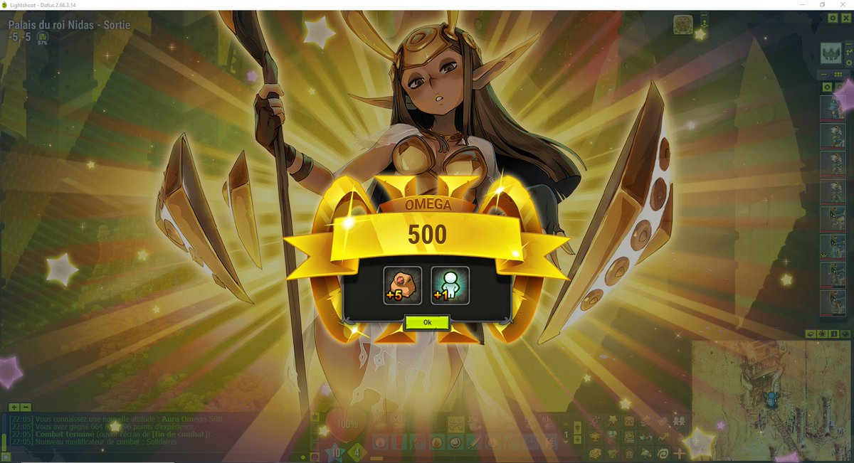 Et voilà le perso principal oméga 500 !